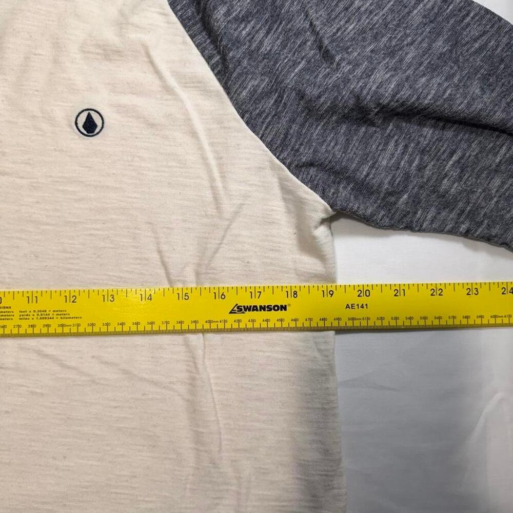 Volcom Raglan Long Sleeve Shirt Men's Size L - Picture 5 of 5